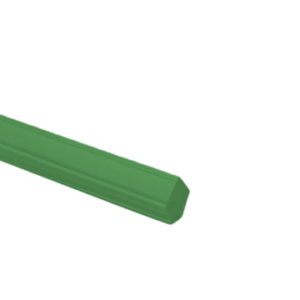 Cinghia crestata rinforzata verde